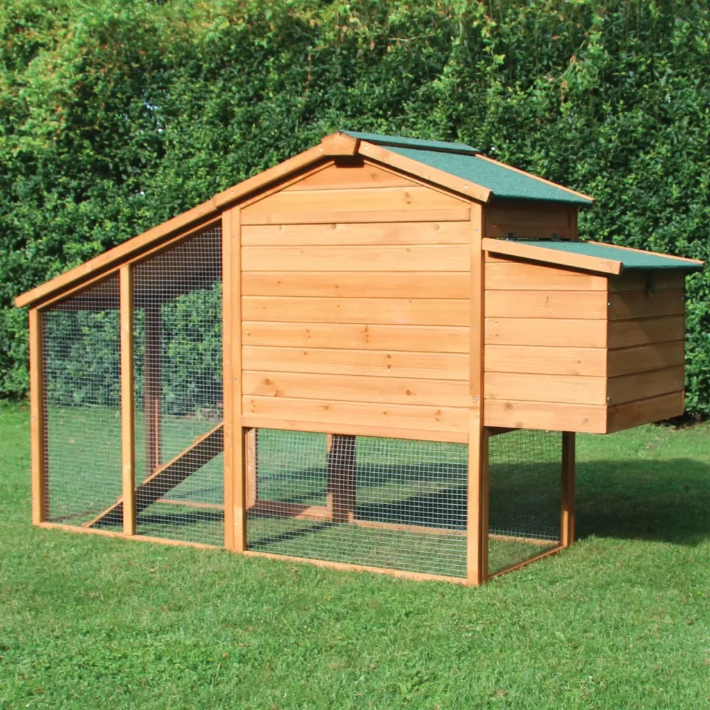 Hühnerstall Bertha, 190 x 65 x 114 cm