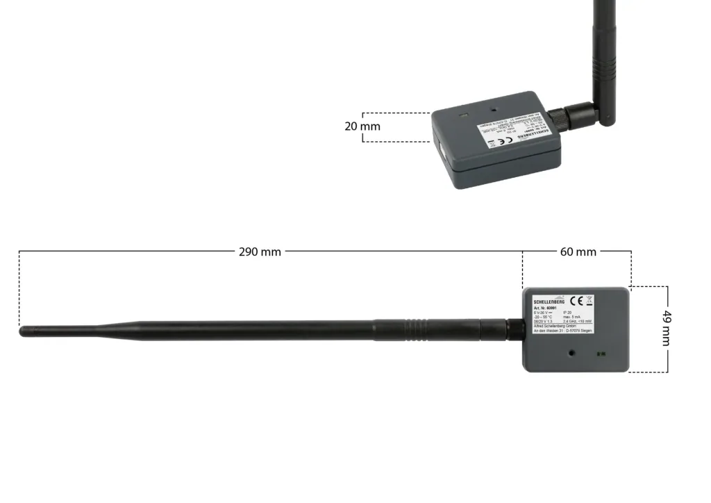 Smartphone Garagentoröffner PLUS mit LED