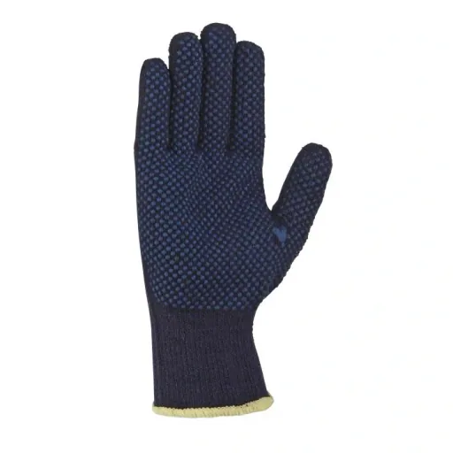 Mittelstrick-Handschuhe, Baumwolle/Polyester, Gr. 10 - 5 Paar