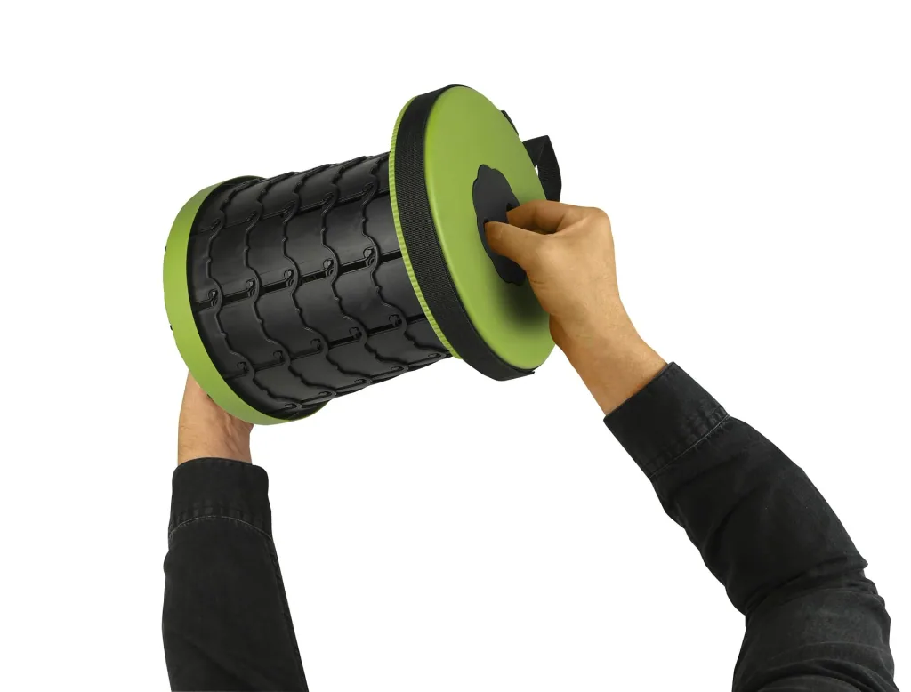 Camping Falthocker, Sitzfläche 25 cm, Tragkraft 150 kg