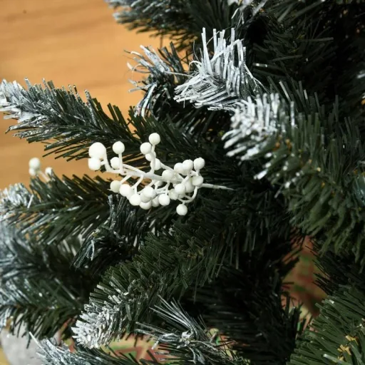 Künstlicher Weihnachtsbaum 1,2 m Christbaum Schne