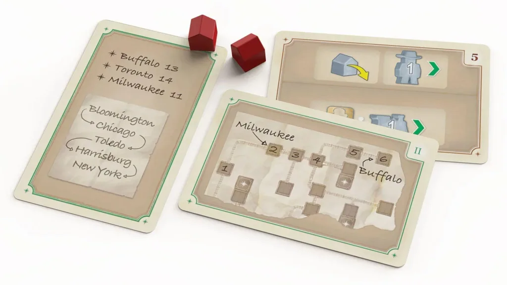Great Western Trail - Rails to the North ( Erweiterung zur 2. Edition vom Grundspiel )