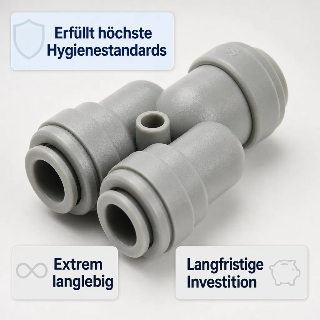 Y - Steckverbinder für Schlauch 3/8"