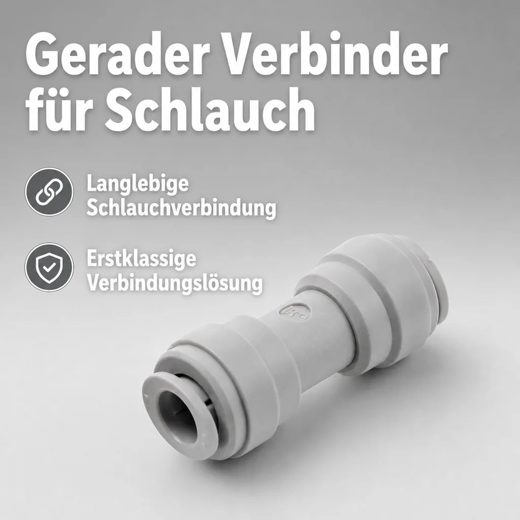 Schlauchverbinder - Gerader Verbinder 5/16"