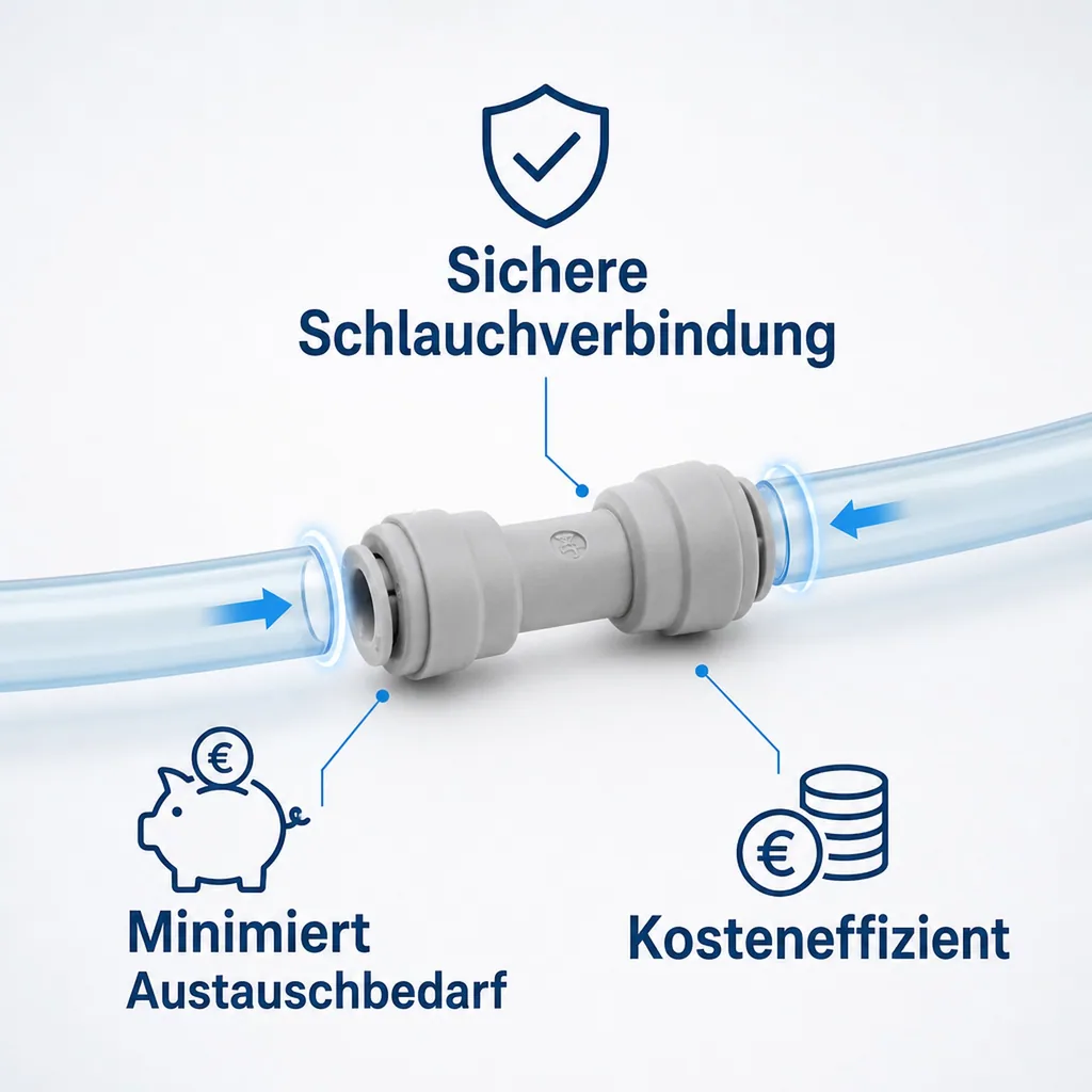 Schlauchverbinder - Gerader Verbinder 5/16"