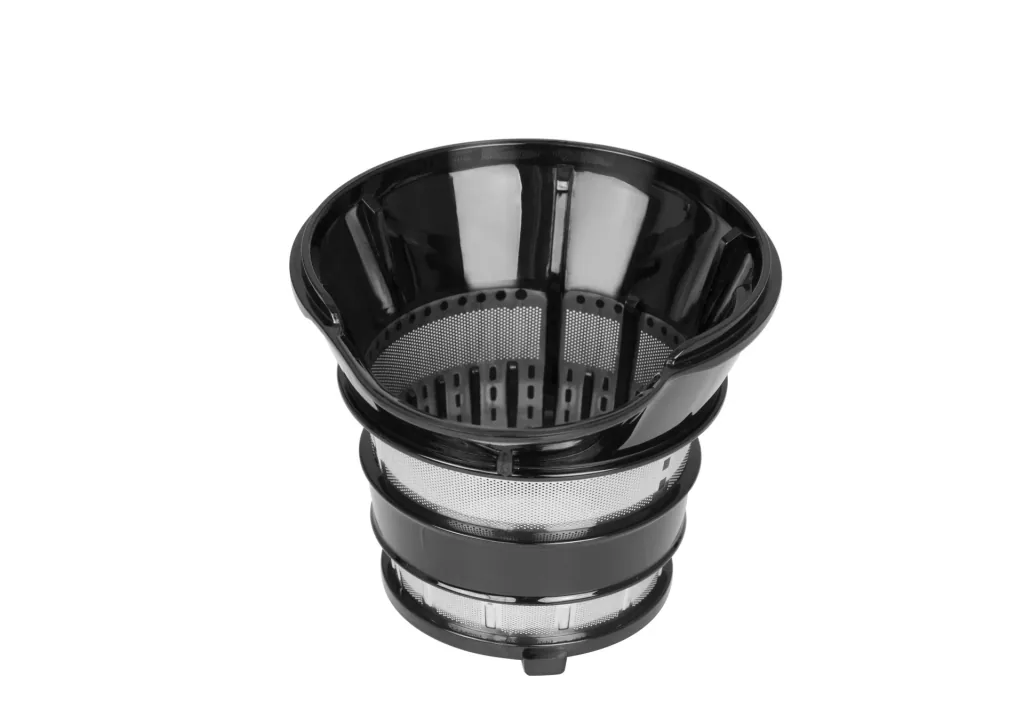 Entsafter, Design Slow Juicer "SJW 300", Edelstahl, Schwarz, 300 Watt