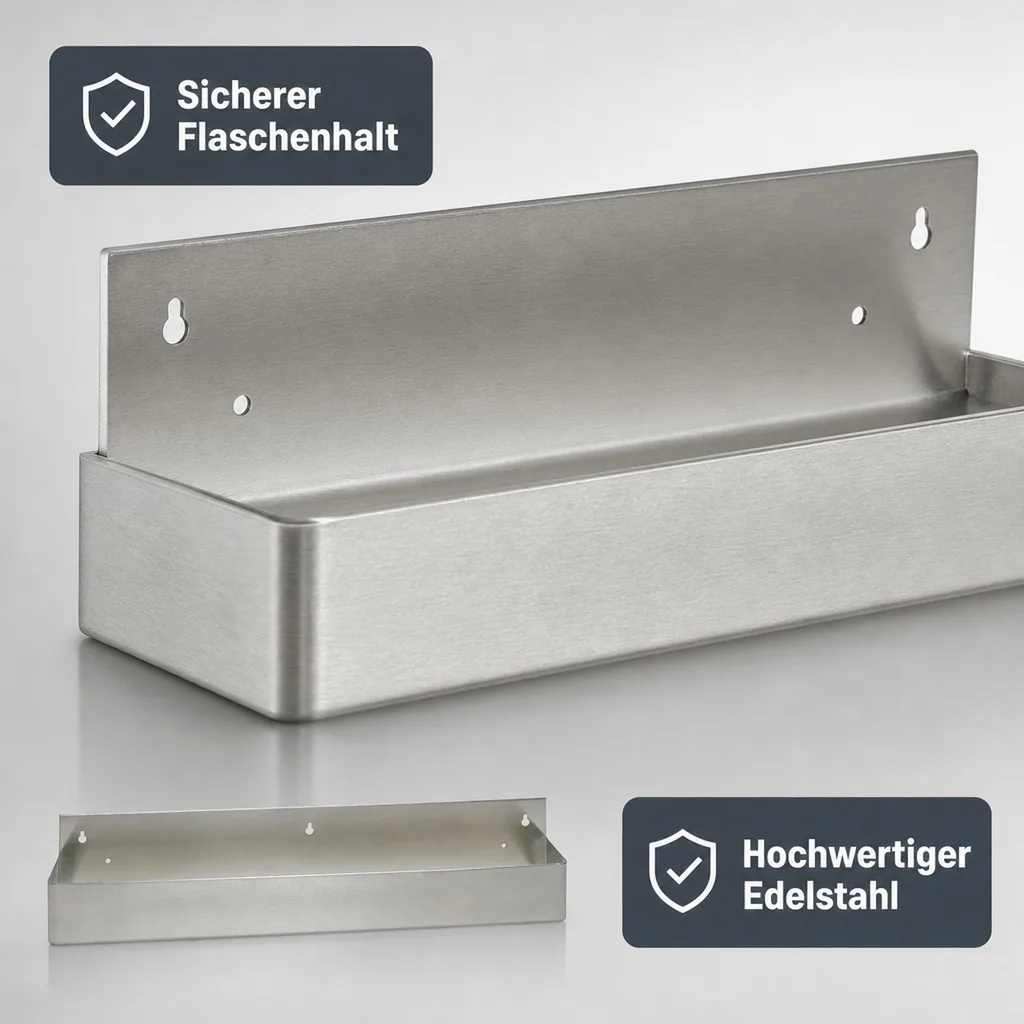 Flaschenregal, Speed Rack für 8 Flaschen, Profi-Flaschenhalter