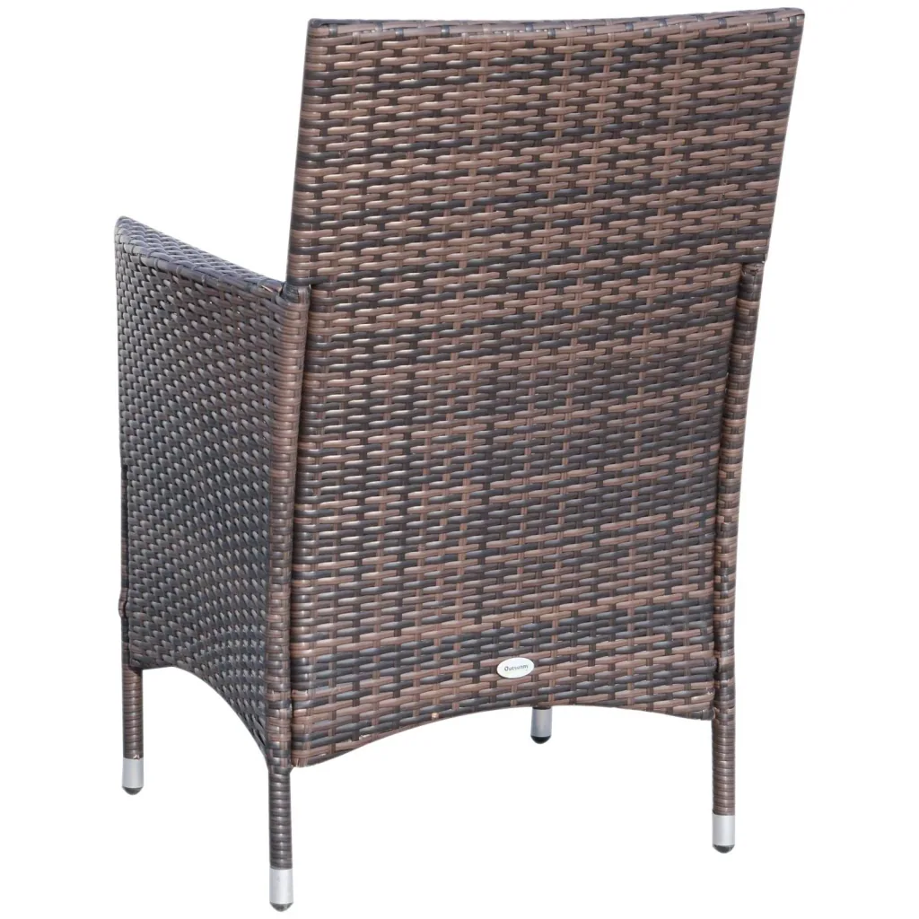 Rattan-Sitzgruppe als 3-teiliges Set