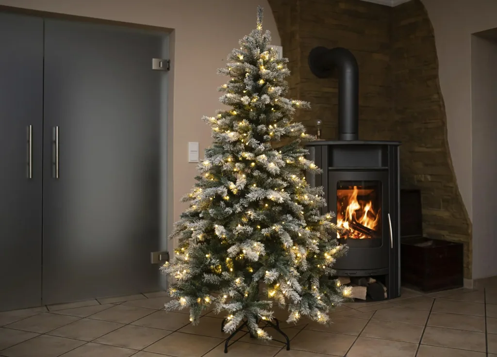 Weihnachtsbaum Fichte Frost 210 cm