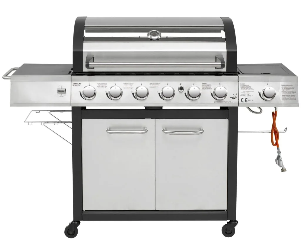 Edelstahl-Gasgrill "Long Beach"