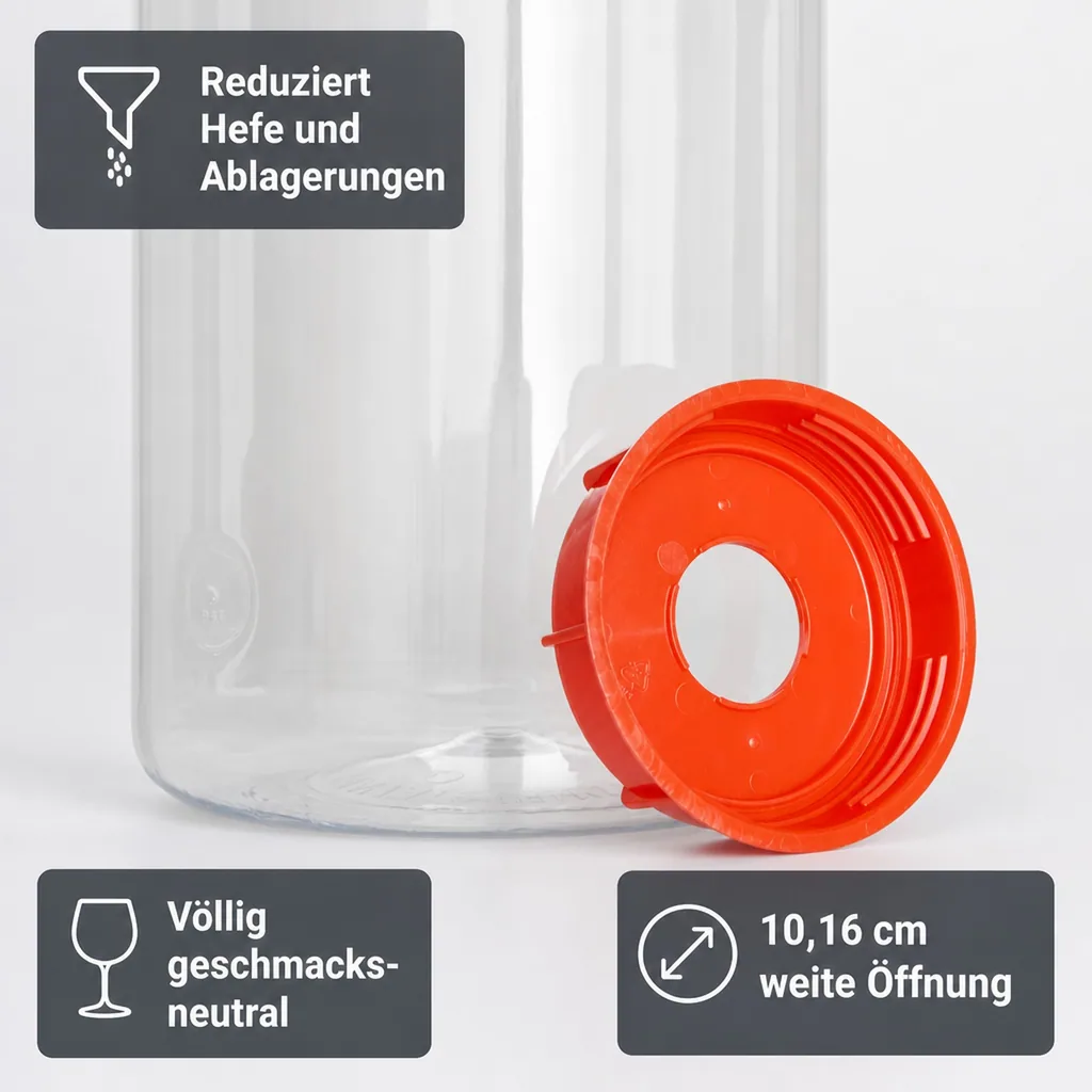 Weinballon, Glasballon - Mini FerMonster - 11L