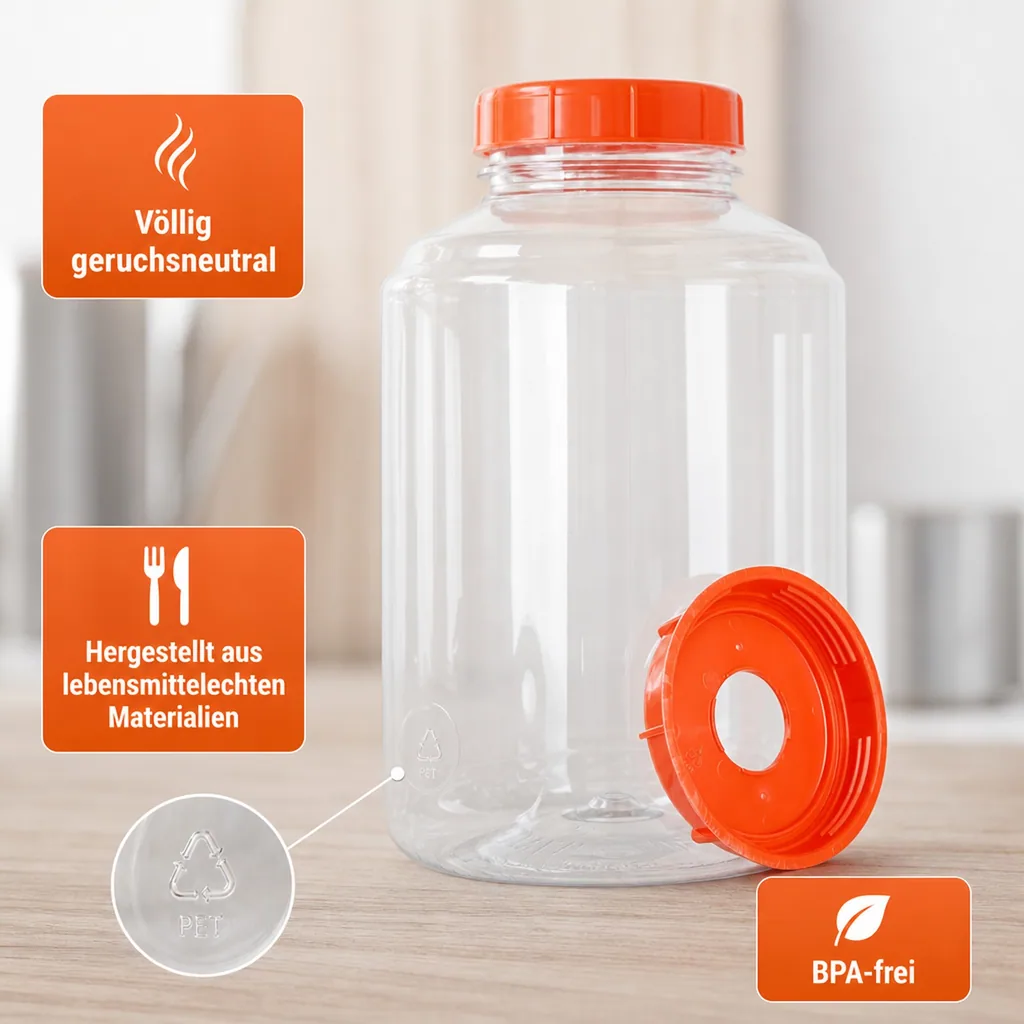 Weinballon, Glasballon - Mini FerMonster - 11L