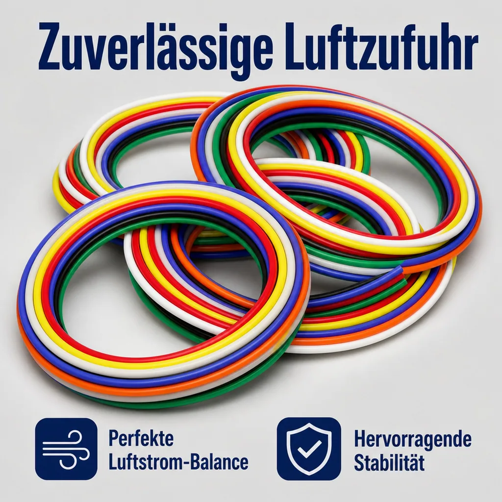 Druckluftschlauch, Außendurchmesser 1/4" (6mm) - Meterware