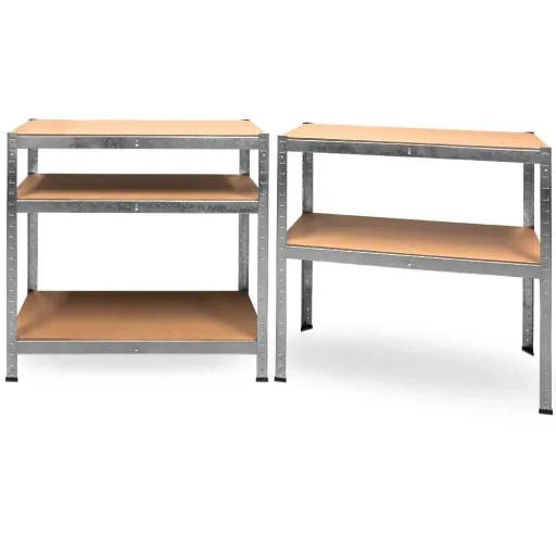 Schwerlast-Metall-Lagerregal / Regaleinheit, 5 Böden 875kg Tragkraft 180x90x60 cm 175kg pro Boden
