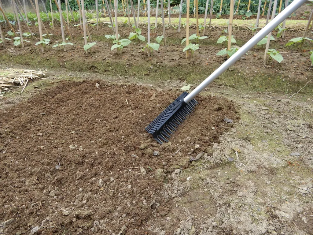 Garten-Rechen 2in1 + Teleskopstiel