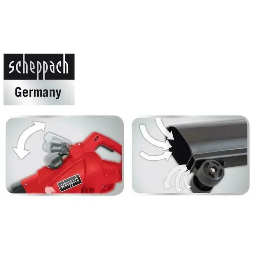 3-IN-1 Laubbläser LB2600E, 2600W - blasen, mulchen und saugen - 45 Liter