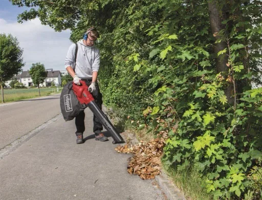 3-IN-1 Laubbläser LB2600E, 2600W - blasen, mulchen und saugen - 45 Liter