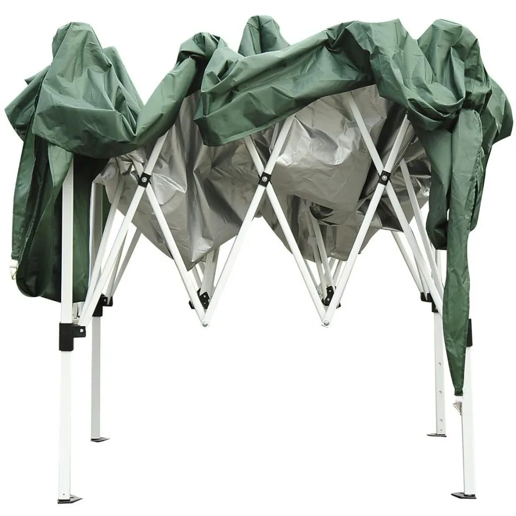 Faltpavillon 3x3m Grün Popup