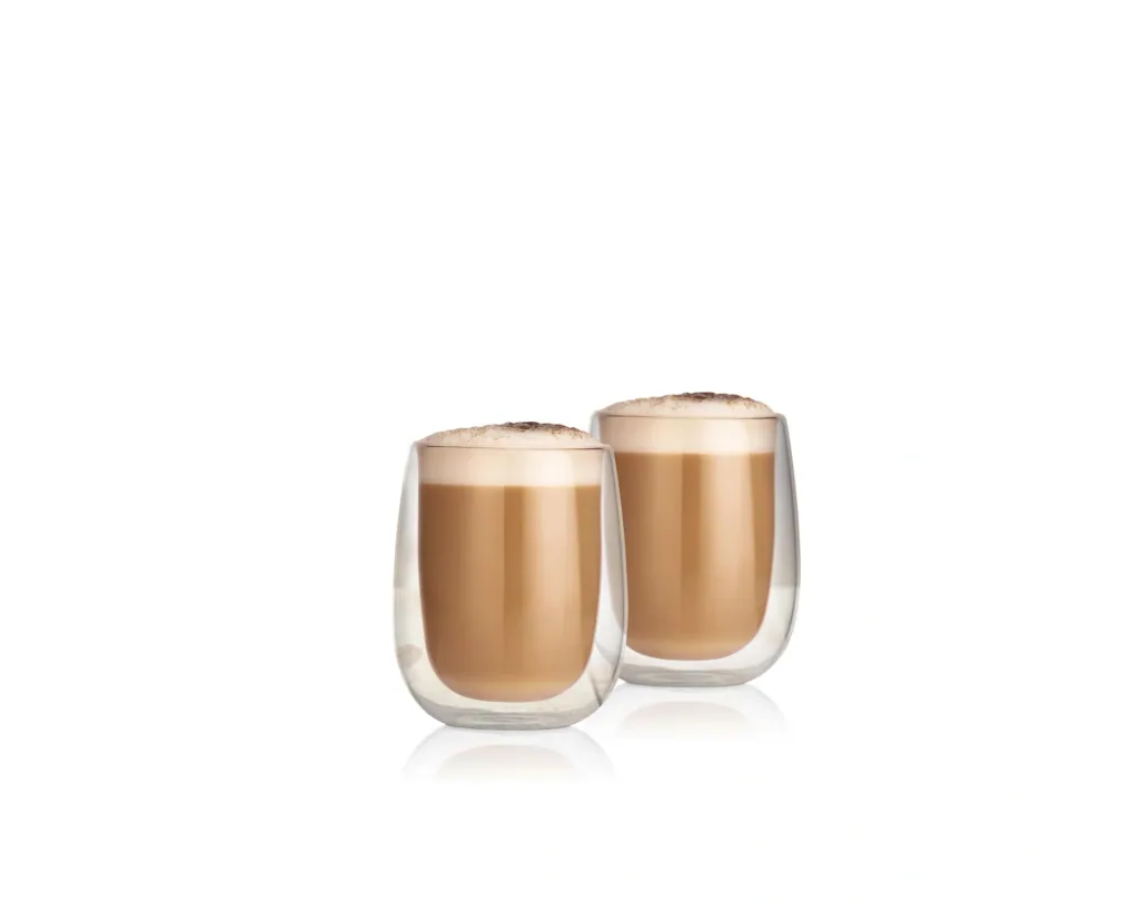Thermogläser Cappucino, 2er-Set
