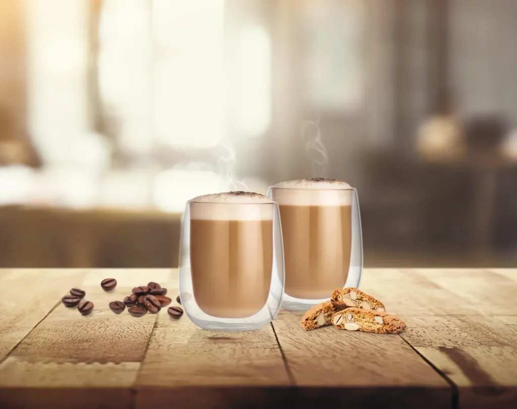 Thermogläser Cappucino, 2er-Set