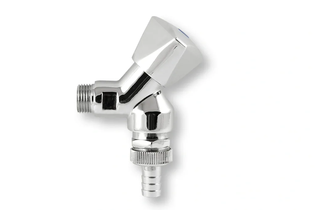 Geräte Anschlussventil 1/2" mit Rohrbelüfter und Rückflussverhinderer