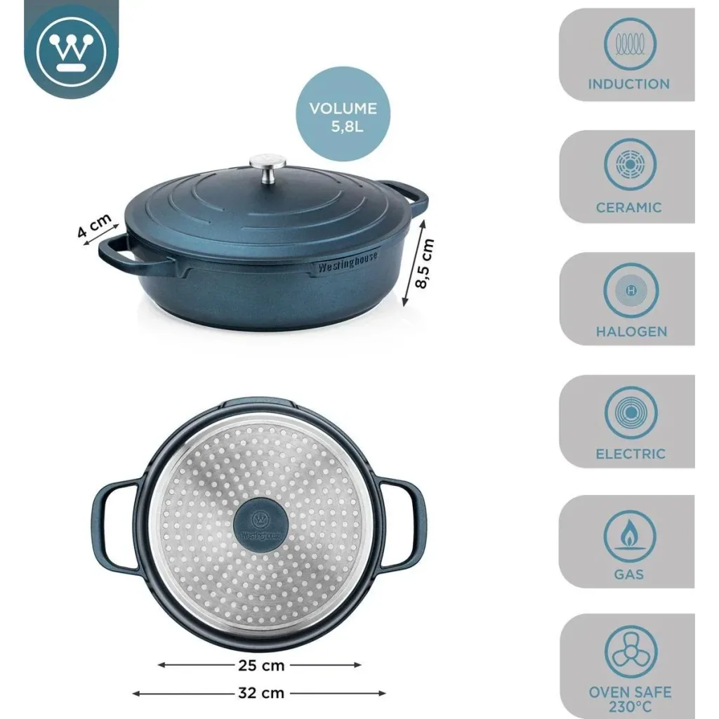 Performance Series Bratpfanne - Backofen geeignet - 32 cm - Blau