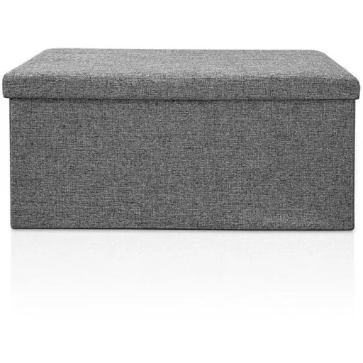 2-in-1-Hocker 80 x 38 x 40 cm Ottomane Aufbewahrungsbox