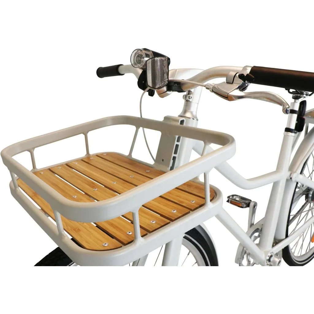 City Bike Deluxe "Unisex" 26 Zoll - Weiß - 45cm