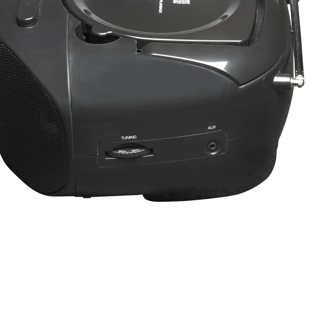 Tragbarer CD-Player mit Kassette, Radio und Aux-Eingang TCP-40