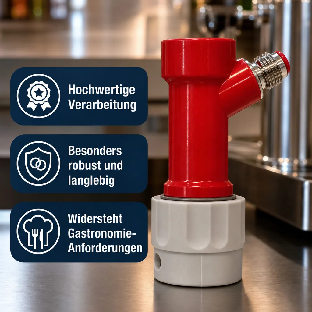 Steckkupplung CC Gas