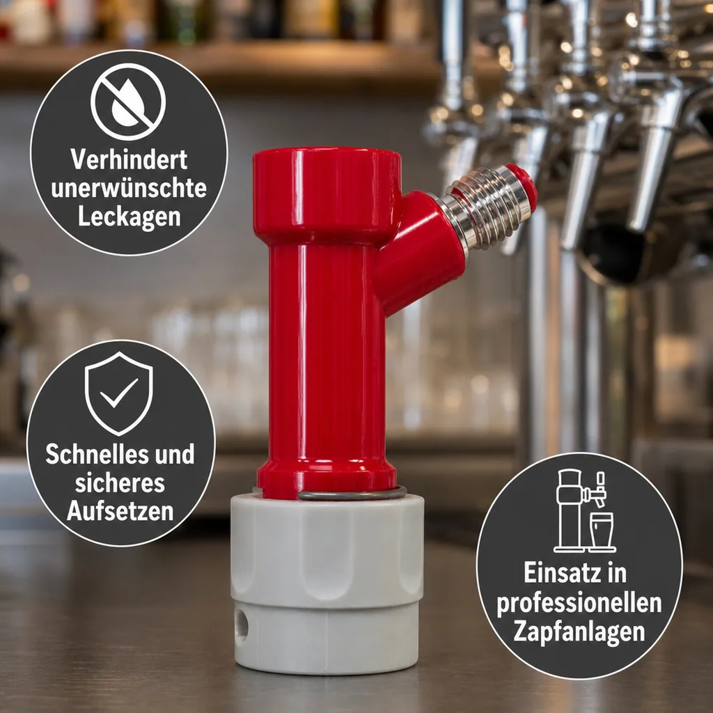 Steckkupplung CC Gas
