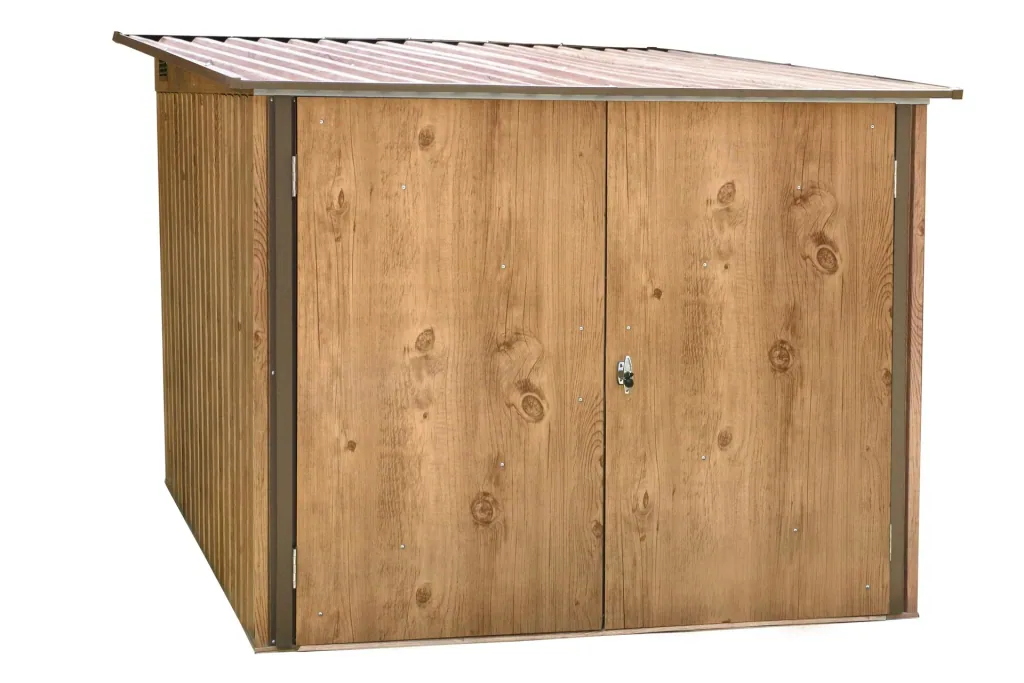 Fahrradbox Holz-Dekor Eiche