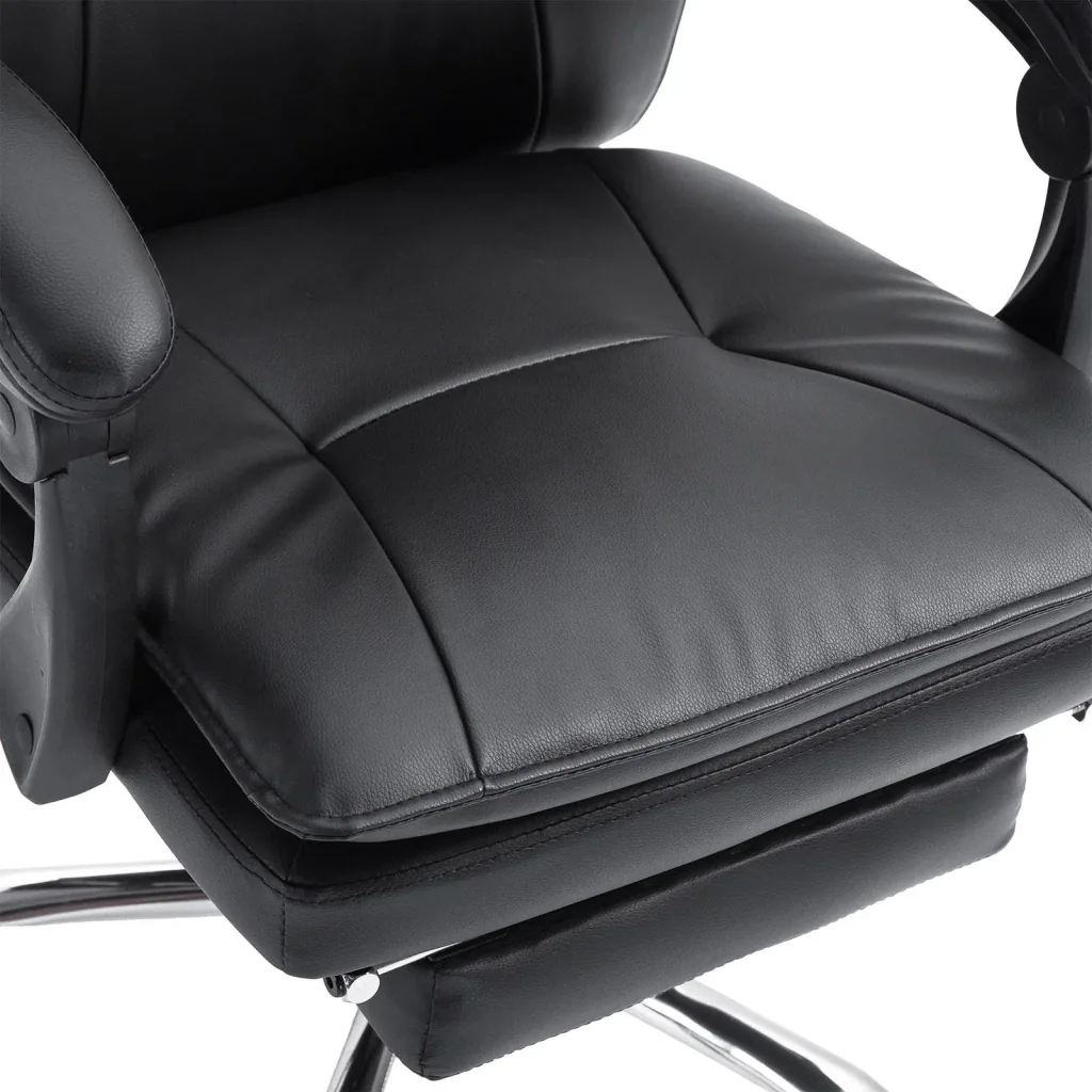 Chefsessel Bürosessel Bürostuhl Schreibtischsessel höhenverstellbar ergonomisch Schwarz 70 x 64 x (106 113) cm