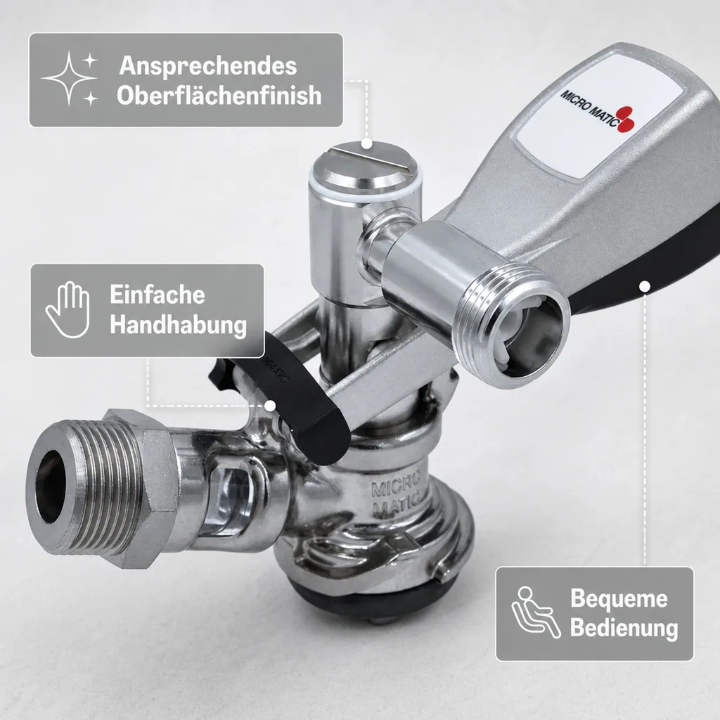 Korb - Zapfkopf, Keg Anschluss - Micro-Matic, Thekenanstich