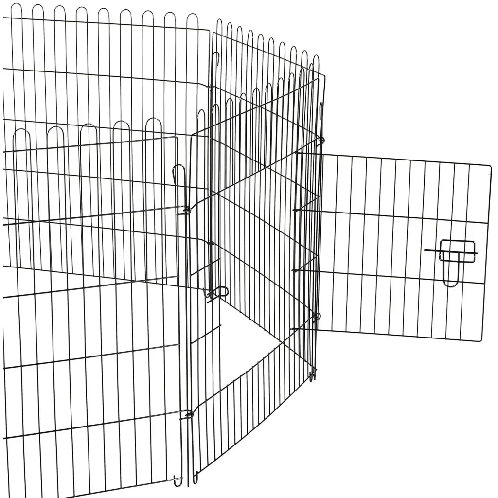 Hunde Welpengitter Freilaufgehege Freigehege Welpenauslauf 71x76cm
