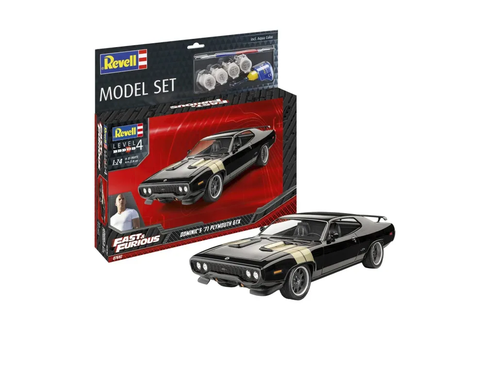 Model Set F&F Dominics 1971 Plymouth GTX