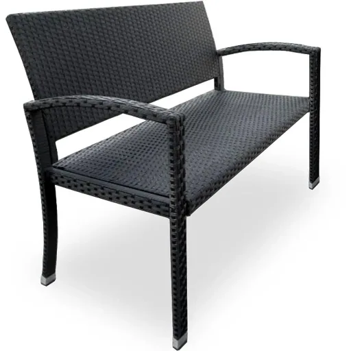 Polyester Gartenbank 2 Sitzer