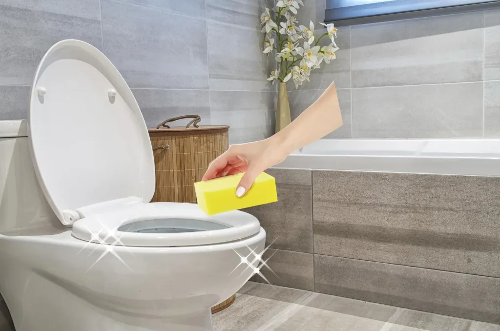 Bad & WC Reiniger-Konzentrat "Sauber-Power", 4-teilig