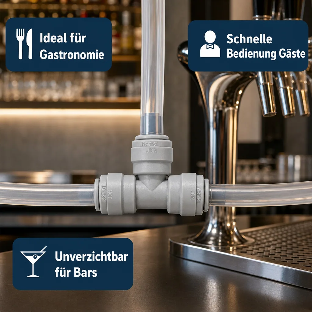 T - Verbinder für Schlauch 5/16"