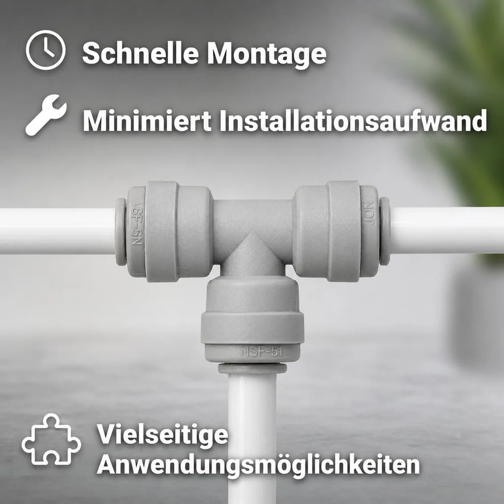 T - Verbinder für Schlauch 5/16"