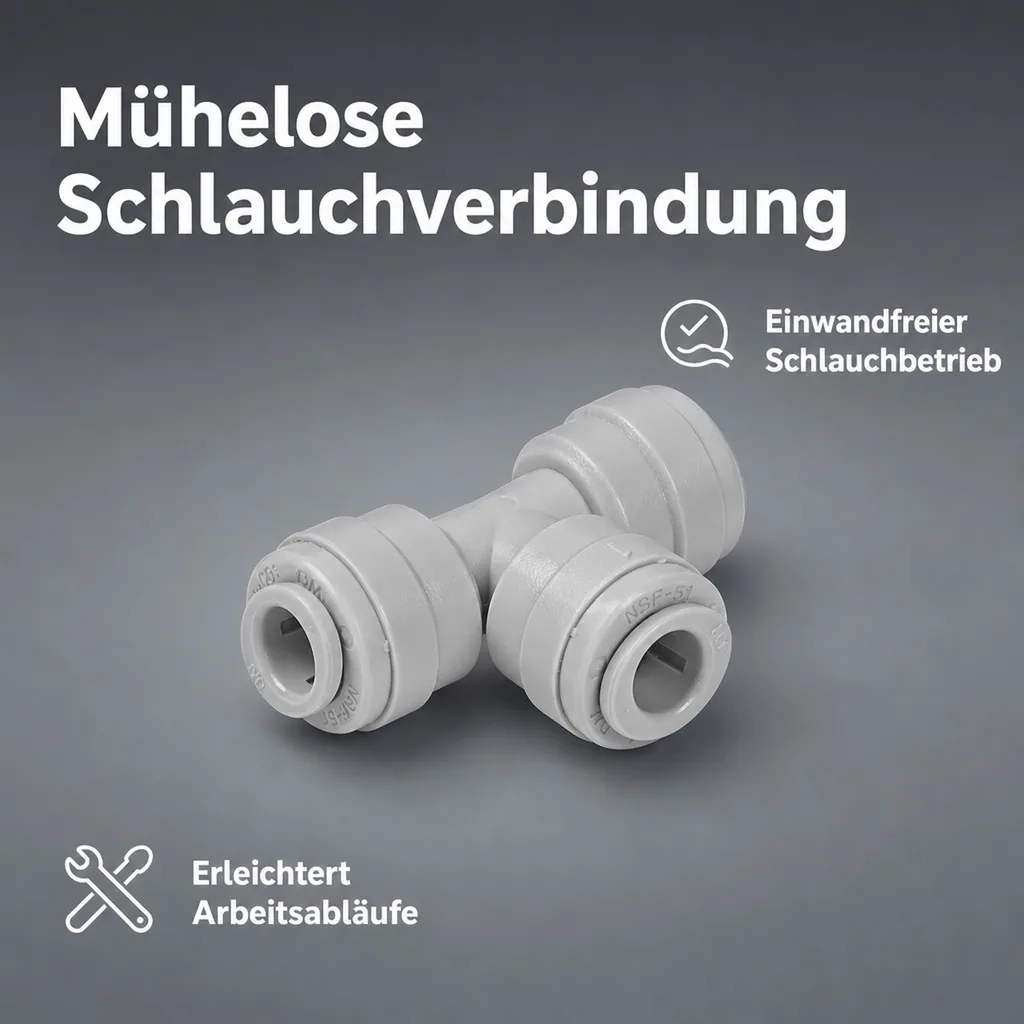 T - Verbinder für Schlauch 5/16"