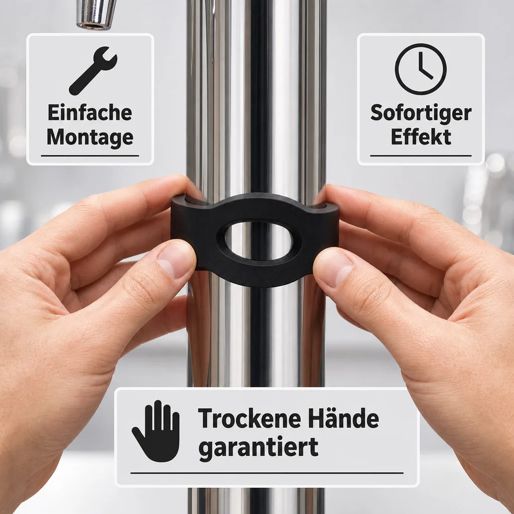 Distanzhülse für Rohrsäule, 1-leitig