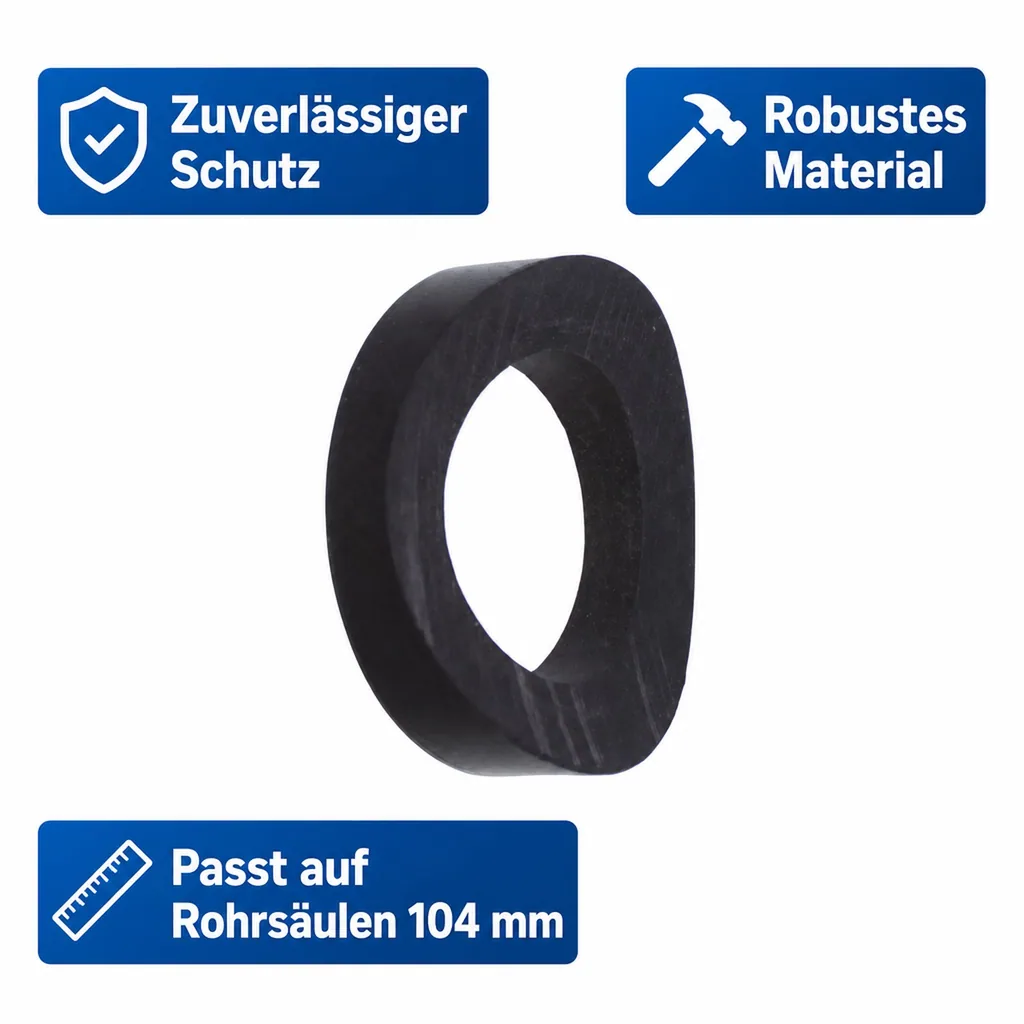 Distanzhülse für Rohrsäule, 1-leitig