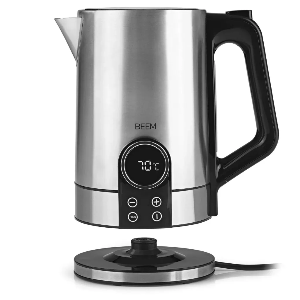 BEEM TEA-SWITCH Wasserkocher mit Temperatureinstellung & 1,7l Volumen