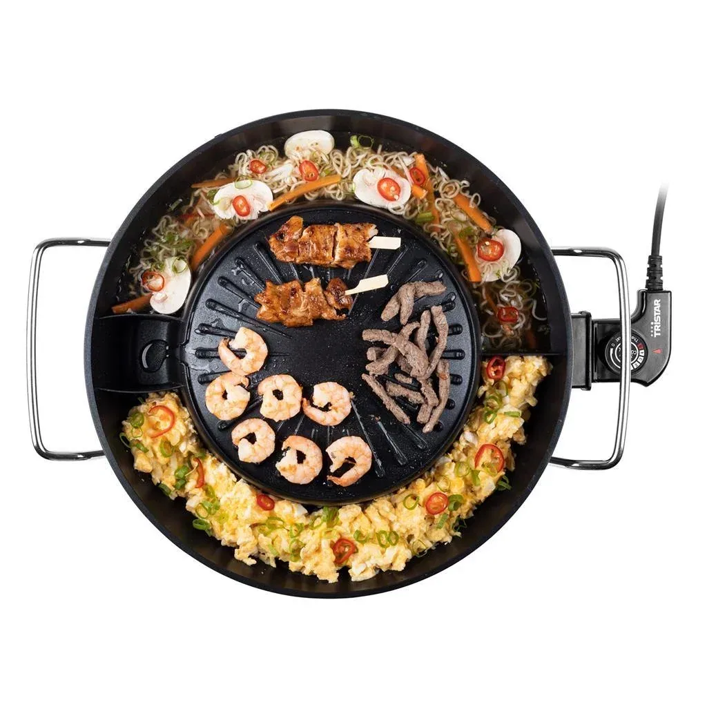 Elektro-Fondue und Grill-Set