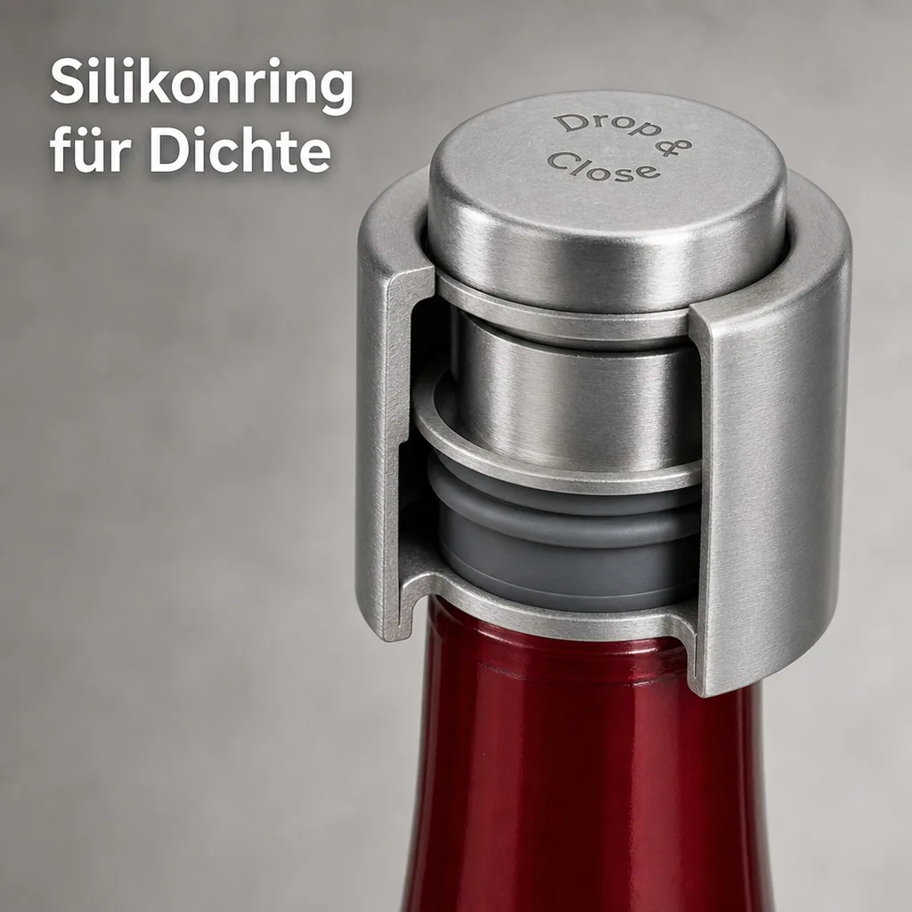 Weinstopfen, Champagnerstopfen - Drop & Close