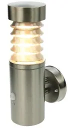 Wandleuchte SATURN 2 mit Bewegungsmelder und Tag/Nachtsensor, 12 Watt, für den Außenbereich