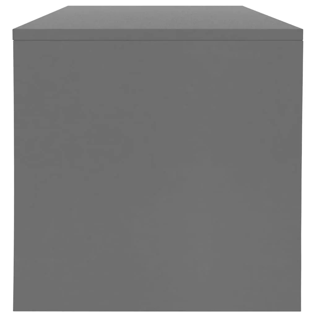 Couchtisch 100x40x40 cm Spanplatte schwarz