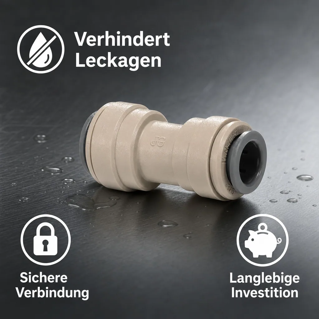 Gerader Reduzierer-Verbinder 1/2" auf 3/8"