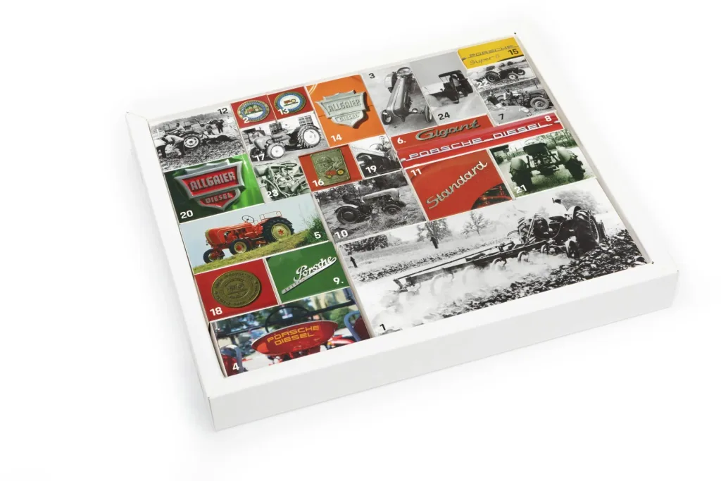 Porsche Oldtimer-Traktor Adventskalender